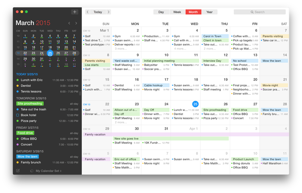 Schedule Planner App For Mac